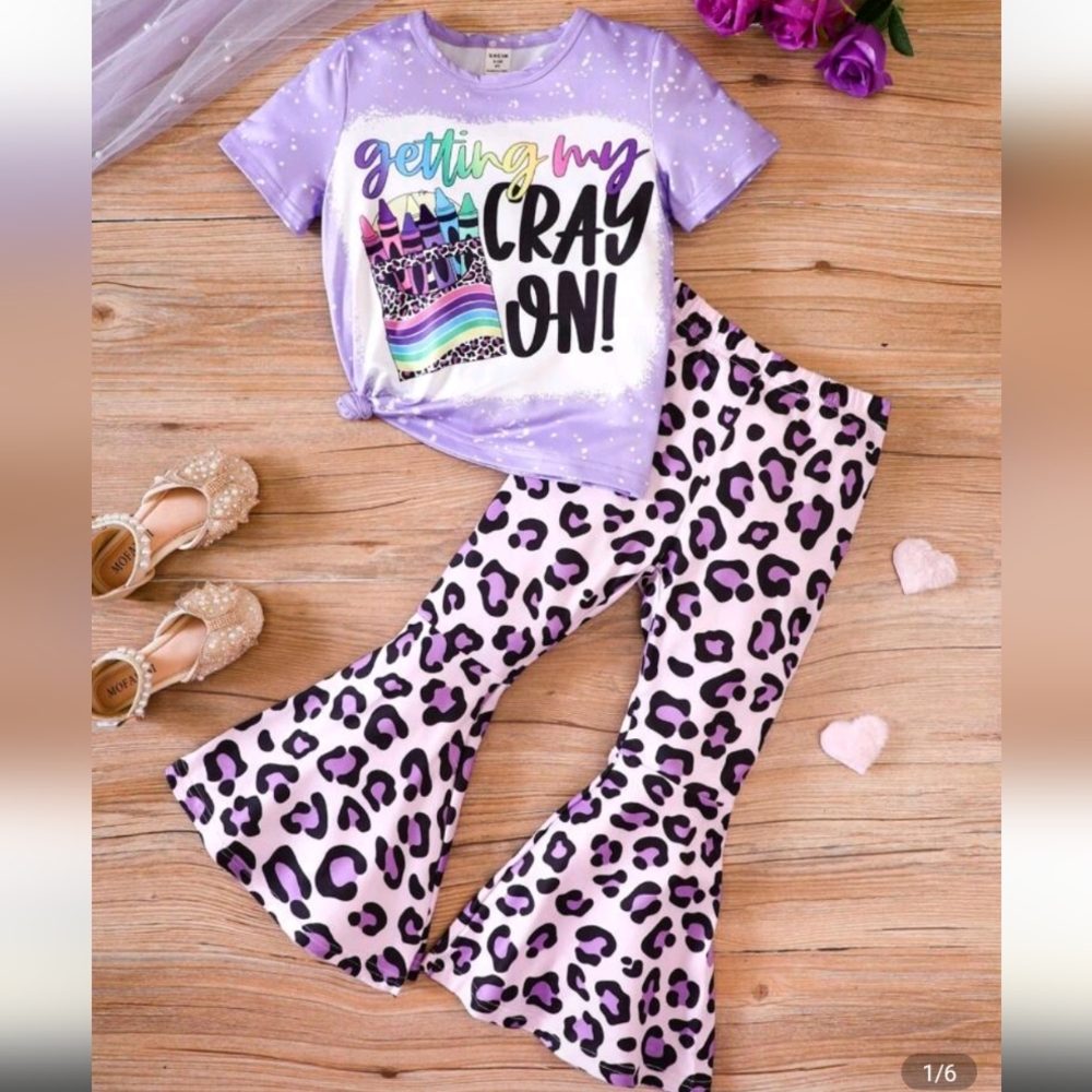 SHEIN Girls Back To School Set 5Y